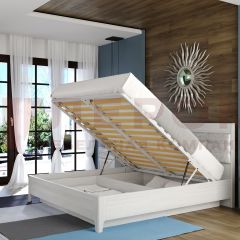 Кровать КР-1074 с мягким изголовьем в Невьянске - nevyansk.mebel24.online | фото 5