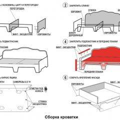 Кровать Фея 1600 с двумя ящиками в Невьянске - nevyansk.mebel24.online | фото 21