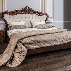 Кровать с мягким изголовьем Афина 1600 (караваджо) в Невьянске - nevyansk.mebel24.online | фото