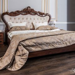 Кровать с мягким изголовьем Афина 1800 (караваджо) в Невьянске - nevyansk.mebel24.online | фото