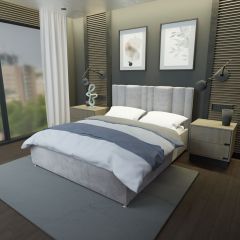 Кровать Верона Решетка+ПМ (1200) *БЕЗ ДНА в Невьянске - nevyansk.mebel24.online | фото
