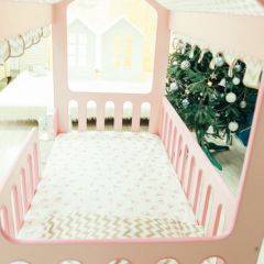 Кровать-домик без ящика 800*1600 (Розовый) в Невьянске - nevyansk.mebel24.online | фото 3