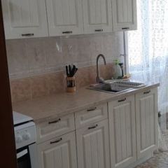 Кухня модульная Луксор серый-кремовый в Невьянске - nevyansk.mebel24.online | фото 5