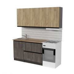 Кухонный гарнитур Адажио макси 1800 мм в Невьянске - nevyansk.mebel24.online | фото 4
