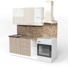 Кухонный гарнитур Ольга медиум 3 1400 мм в Невьянске - nevyansk.mebel24.online | фото 3
