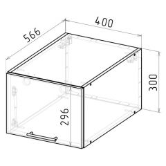 Кухонный гарнитур Равенна люкс 3000 мм в Невьянске - nevyansk.mebel24.online | фото 16