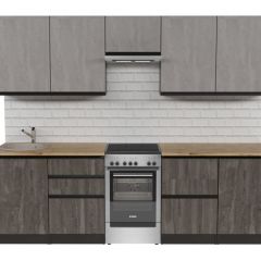 Кухонный гарнитур Симфония мега 2500 мм в Невьянске - nevyansk.mebel24.online | фото 3