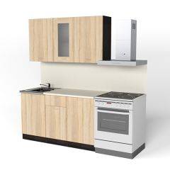Кухонный гарнитур Симона медиум 1400 в Невьянске - nevyansk.mebel24.online | фото 2