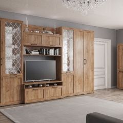 Модульная Гостиная София МДФ Дуб крафт табачный в Невьянске - nevyansk.mebel24.online | фото