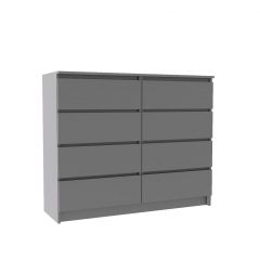 МОРИ МК 1200.8 Комод (графит) в Невьянске - nevyansk.mebel24.online | фото 2