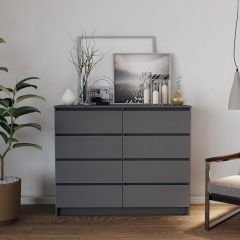 МОРИ МК 1200.8 Комод (графит) в Невьянске - nevyansk.mebel24.online | фото
