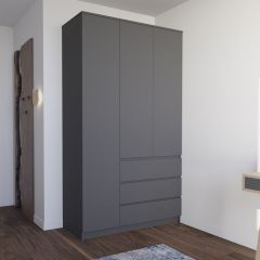 МОРИ МШ 1200.1 Шкаф (графит) в Невьянске - nevyansk.mebel24.online | фото