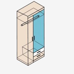 НИКА Н10з Шкаф для одежды в Невьянске - nevyansk.mebel24.online | фото 4
