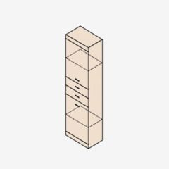 НИКА Н21 Шкаф МЦН в Невьянске - nevyansk.mebel24.online | фото 2