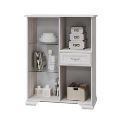 НИКОЛЬ Комод с 1 ст.дв., 2 гл.дв, 1 ящика в Невьянске - nevyansk.mebel24.online | фото 2