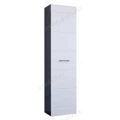 Пенал Ненси 400 (Венге/Белый глянец) в Невьянске - nevyansk.mebel24.online | фото
