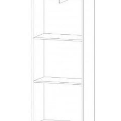 ИНФИНИТИ Прихожая Шкаф-пенал (ясень шимо комб.) в Невьянске - nevyansk.mebel24.online | фото 2