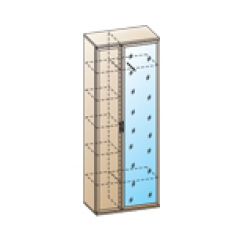 Прихожая Карина композиция 1 (Снежный ясень) в Невьянске - nevyansk.mebel24.online | фото 2