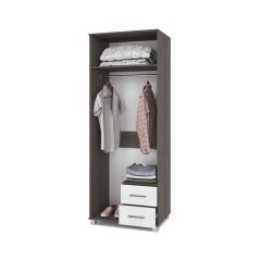 ЕВА Шкаф 2-х дверный Е24 в Невьянске - nevyansk.mebel24.online | фото 2