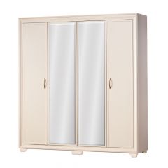 Шкаф 4-дверный со стеклом №367 Афины в Невьянске - nevyansk.mebel24.online | фото
