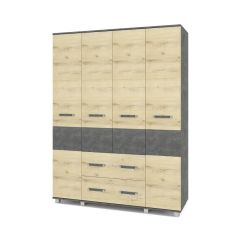 ВИОРА Шкаф 4-х дверный В43 в Невьянске - nevyansk.mebel24.online | фото 5