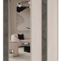 Шкаф-купе 2250 серии SILVER S5+S1+S5 B22+PL2 (по 2 ящика лев/прав+1 штанга+1 полка) профиль «Серебро» в Невьянске - nevyansk.mebel24.online | фото 10