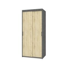 ТОМАС Шкаф-купе Камень темный - Ирландский дуб Т21 в Невьянске - nevyansk.mebel24.online | фото