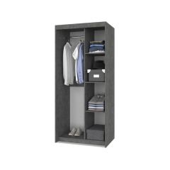 ТОМАС Шкаф-купе Камень темный - Ирландский дуб Т21 в Невьянске - nevyansk.mebel24.online | фото 2