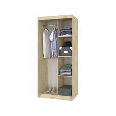 ТОМАС Шкаф-купе с зеркалом Ирландский дуб Т22 в Невьянске - nevyansk.mebel24.online | фото 2