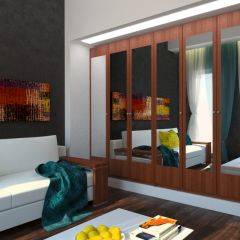 Шкаф распашкой Оксана 1200 (ЛДСП 1 кат.) в Невьянске - nevyansk.mebel24.online | фото 10