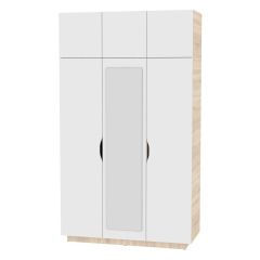 Шкаф с зеркалом "Аврора (H21_M)" в Невьянске - nevyansk.mebel24.online | фото