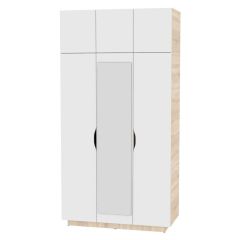 Шкаф с зеркалом "Аврора (H23_M)" в Невьянске - nevyansk.mebel24.online | фото