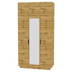 Шкаф с зеркалом "Аврора (H23_M)" в Невьянске - nevyansk.mebel24.online | фото 18