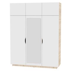 Шкаф с зеркалом "Аврора (H29_M)" в Невьянске - nevyansk.mebel24.online | фото 3