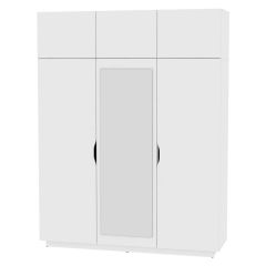 Шкаф с зеркалом "Аврора (H29_M)" в Невьянске - nevyansk.mebel24.online | фото 6