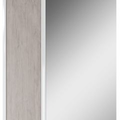 Шкаф-зеркало Uno 60 Дуб серый левый/правый Домино (DU1503HZ) в Невьянске - nevyansk.mebel24.online | фото 6