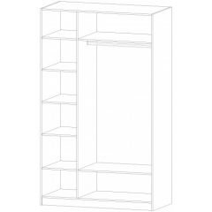 ДИАНА Шкаф 3-х створчатый в Невьянске - nevyansk.mebel24.online | фото 2