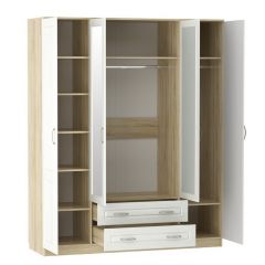 НМ 011.84 Х Шкаф комбинированный "Оливия" в Невьянске - nevyansk.mebel24.online | фото 2