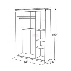 Спальный гарнитур Ольга-13 (модульный) в Невьянске - nevyansk.mebel24.online | фото 23