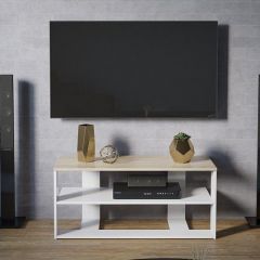 Стеллаж под ТВ Diamond Тип 3 в Невьянске - nevyansk.mebel24.online | фото 4