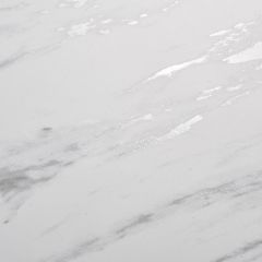Стол BELLUNO 160 MARBLES KL-99 Белый мрамор матовый, итальянская керамика/ белый каркас, ®DISAUR в Невьянске - nevyansk.mebel24.online | фото 9