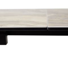Стол IVAR 180 MARBLES KL-80 Серый мрамор, итальянская керамика, ®DISAUR в Невьянске - nevyansk.mebel24.online | фото 2