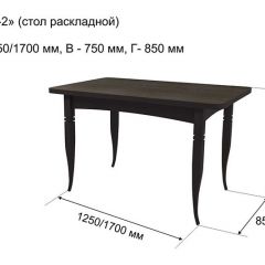 Стол раскладной Ялта-2 (опоры массив резной) в Невьянске - nevyansk.mebel24.online | фото 5