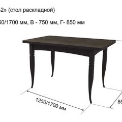 Стол раскладной Ялта-2 (опоры массив цилиндрический) в Невьянске - nevyansk.mebel24.online | фото 6