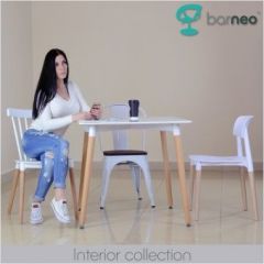 Стул Barneo N-220 интерьерный кухонный белый в Невьянске - nevyansk.mebel24.online | фото 2