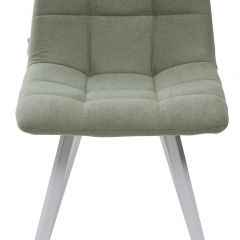 Стул CHILLI SQUARE UF860-11B мятный, ткань/ белый каркас М-City в Невьянске - nevyansk.mebel24.online | фото 3