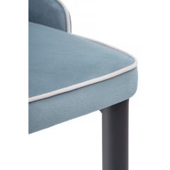 Стул на металлокаркасе Kora 1 light blue / white / black в Невьянске - nevyansk.mebel24.online | фото 7