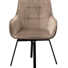 Стул MAVERICK 360 град. поворот. BLUVEL-40 BEIGE/ черный каркас, М-City в Невьянске - nevyansk.mebel24.online | фото 3