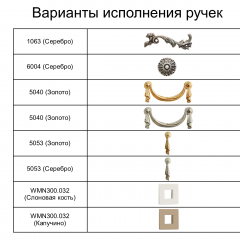 Тумба прикроватная Тиффани Premium слоновая кость/золото (ТФТП-1(П) в Невьянске - nevyansk.mebel24.online | фото 2