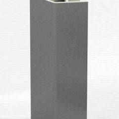 Угловое соединение для цоколя 135 гр. h150 мм (Алюминий, Белый, Черный, Сономаый) в Невьянске - nevyansk.mebel24.online | фото